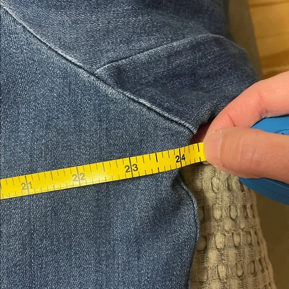 INC International Concepts 2X denim blazer jacket - Picture 8 of 9